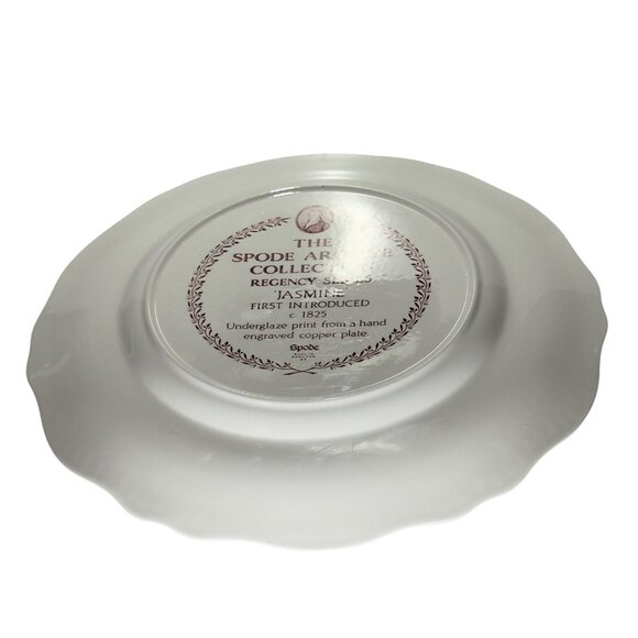 Spode Archive Collection Regency Series Jasmine Floral 10.75" Dinner Plate - Picture 3 of 9
